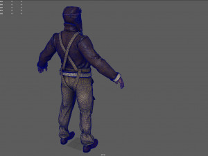 WORLD WAR II PILOT Modello 3D