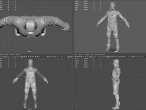 WORLD WAR II PILOT 3D Model