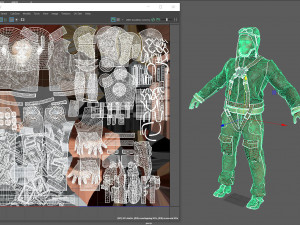 WORLD WAR II PILOT Modello 3D