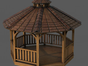 Garden Gazebo 2 Modelo 3D