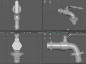 Garden Faucet 3Dモデル