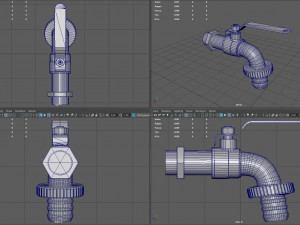 Garden Faucet 3Dモデル