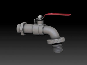 Garden Faucet 3Dモデル