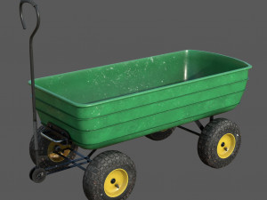 Garden Cart 3D-Modell