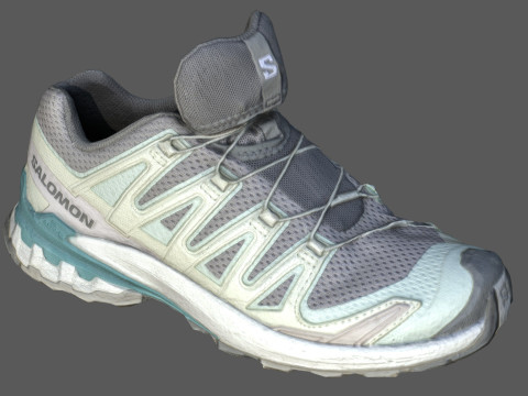 Salomon Female Sneakers 3D 모델