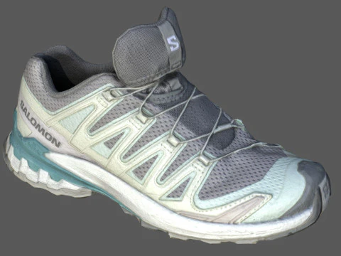 Salomon Bayan Spor Ayakkabı 3D Model