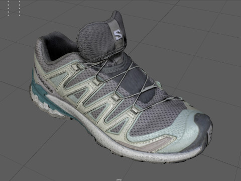 Salomon Female Sneakers 3D मॉडल