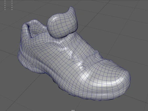 Salomon Female Sneakers 3D Model