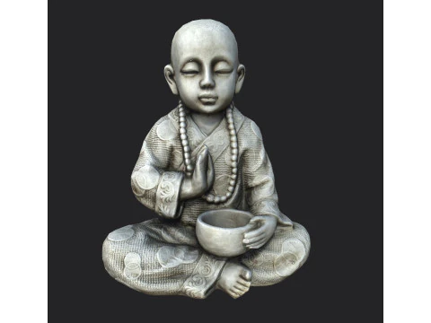 CHILD BUDDHA STATUE 3D Model