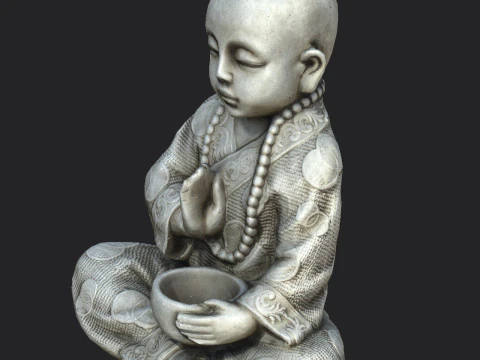 CHILD BUDDHA STATUE 3D Model