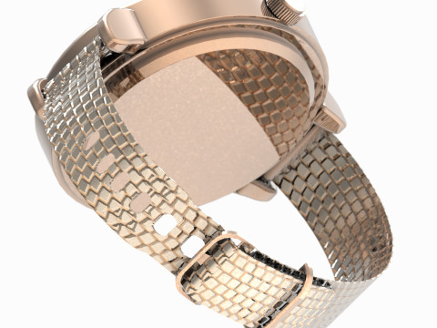 Elegant Womens Watch 3D Модель