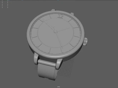 Elegant Womens Watch 3D Model