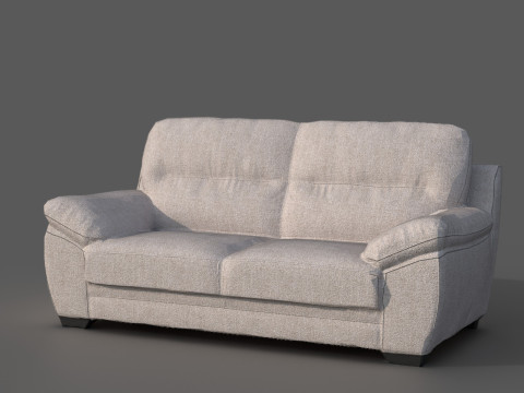 소파 우아함 3D 모델