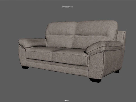 SOFA ELEGANCE 3D Model