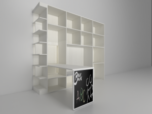 reading furniture 3D Модель