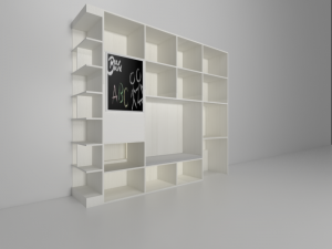 reading furniture 3D 模型