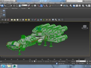 cr-90 blockade runner correlian corvette 3D Model