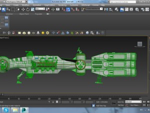 cr-90 blockade runner correlian corvette 3D Model