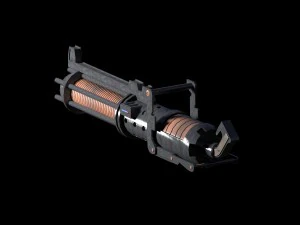 z-6 clone rotary 3D Model