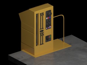 star wars repulsor platform 3D Model