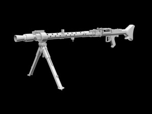 mg-34 Modelo 3D