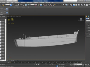 LCVP Higgins boat Modelo 3D
