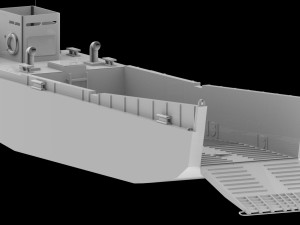 LCM Higgins boat Modelo de impresión 3D