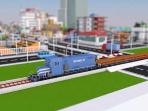 low poly city mega pack 3 3D Model