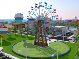 low poly city mega pack 3 3D Model
