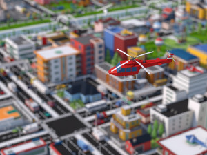 low poly city mega pack 3 3D Model