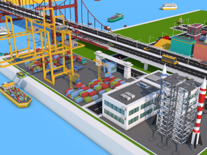 low poly city mega pack 3 3D Model