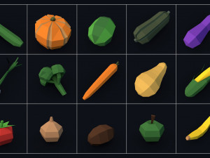 Low Poly City Mega Pack 3D Model