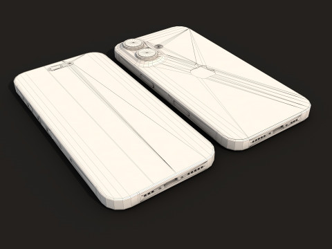 Iphone 16 Pack Collection 3D Model