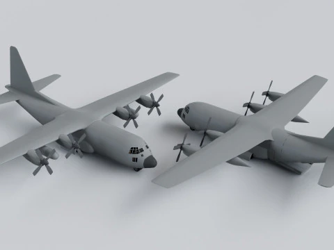 Collezione Mega Pack militare - Gioco pronto Modello 3D