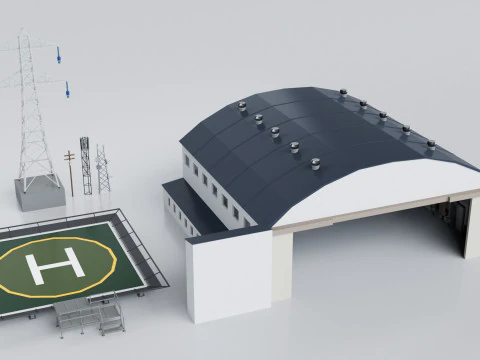 Collezione Mega Pack militare - Gioco pronto Modello 3D