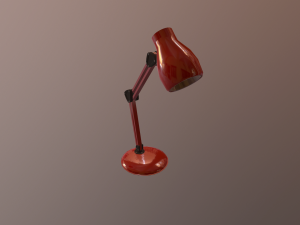 lamp red 3D Model