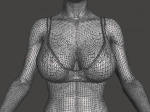 3d printable nude female body pose 10 free 3D Print Model