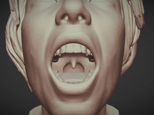3d printable female body face 01 3D Print Model