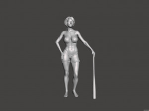 3d printable nude female body pose 07 free 3D-printmodel