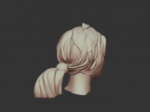 3d printable female body face 02 3D Druckmodell