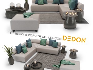 the brixx porcini collection - dedon 3D Model