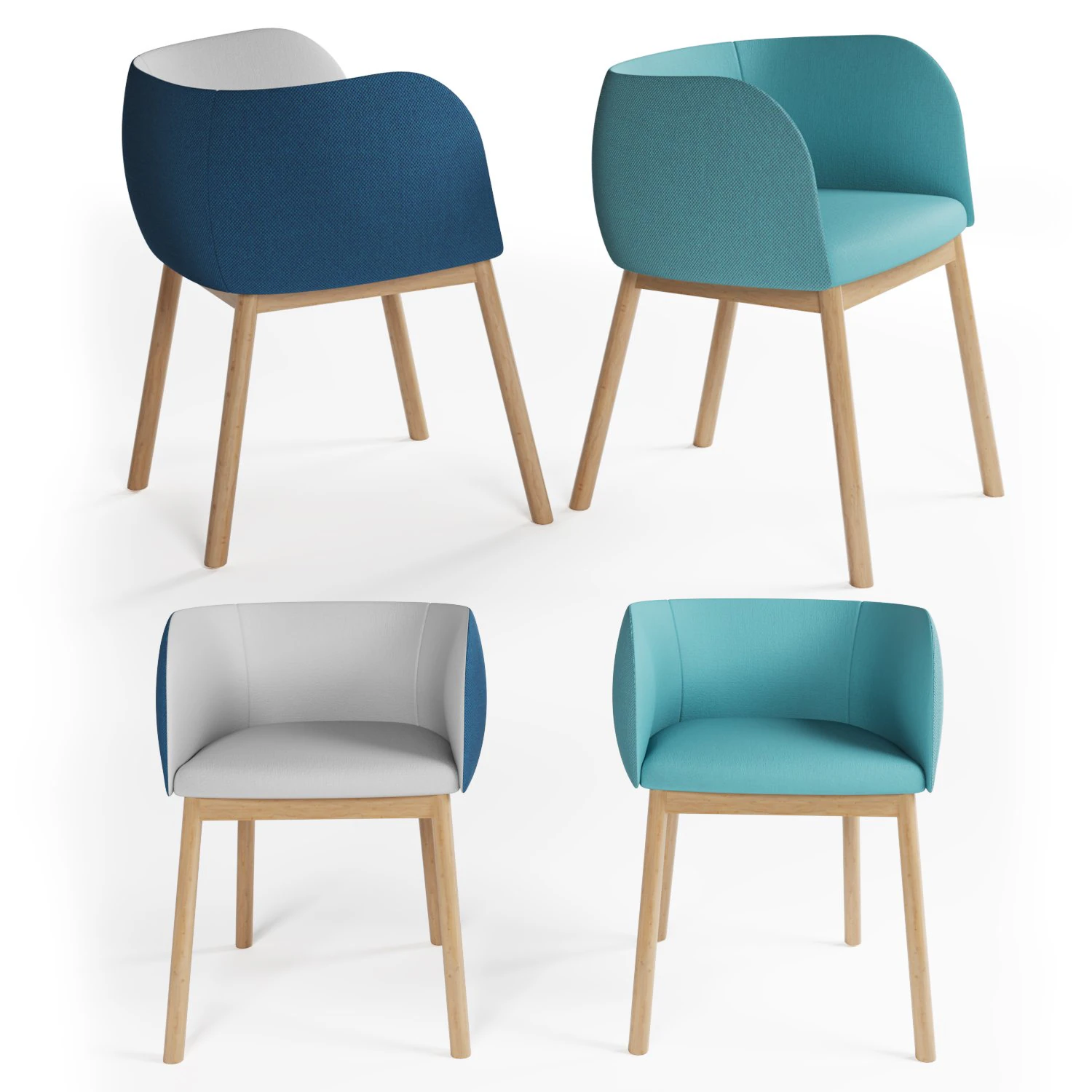 mousse - chair and more 3D Model .c4d .max .obj .3ds .fbx .stl .blend 