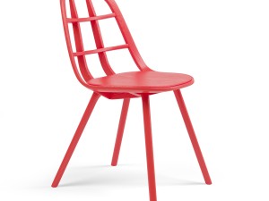 nadia lacquered chair 3D मॉडल