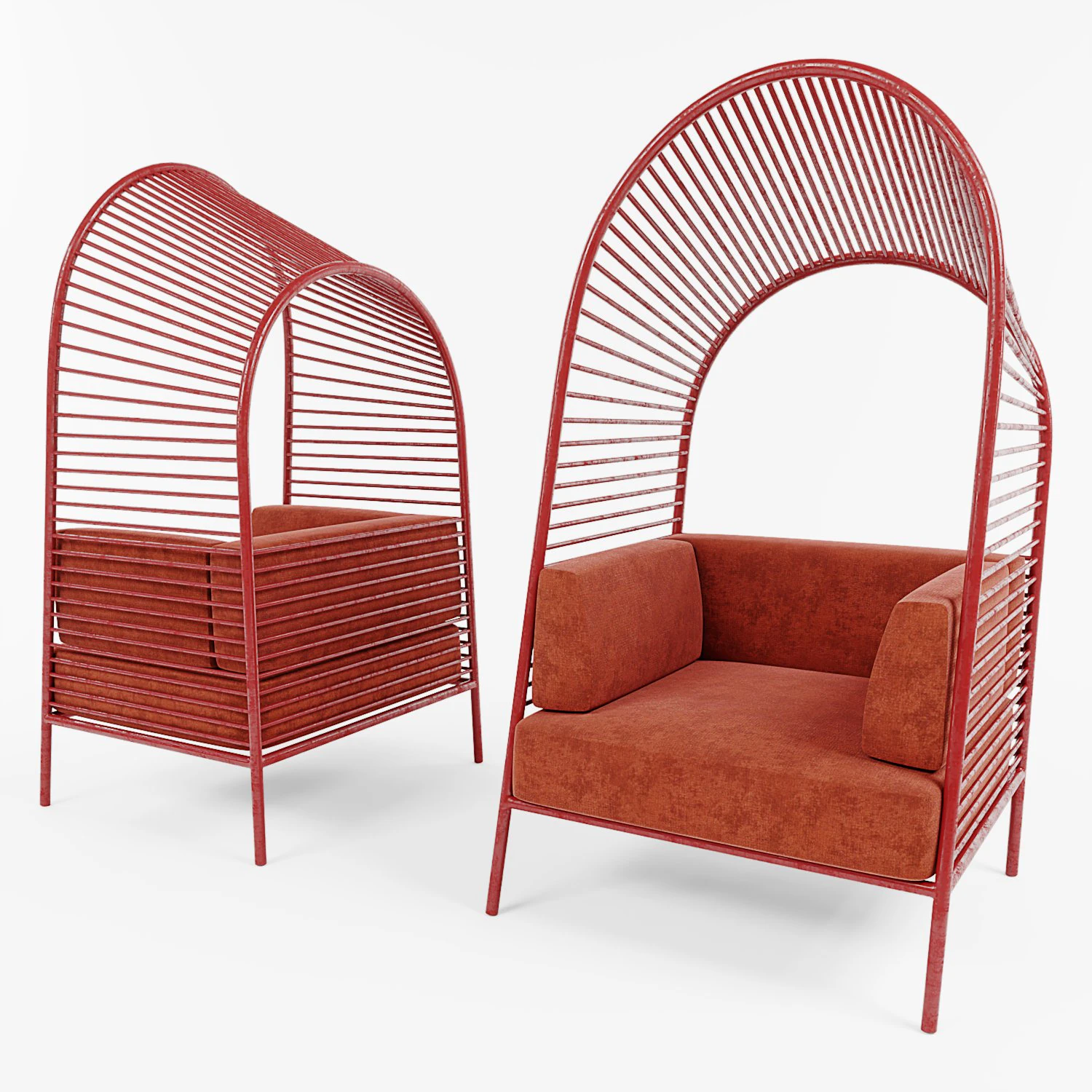 felix armchair by christian vivanco for los patrones 3D Model .c4d .max .obj .3ds .fbx .stl .blend 