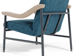 h russell armchair 3D 模型
