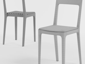 hiroshima maruni side chair 3D Модель