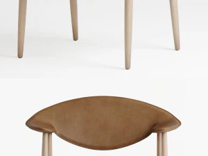lm92p metropolitan chair 3D Model