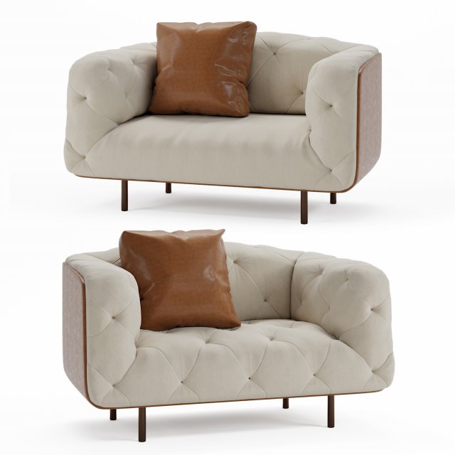armchair overseas collection Modelo 3D .c4d .max .obj .3ds .fbx .stl .blend 