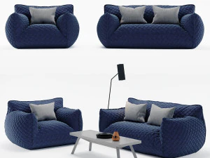 cole&ccedil;&atilde;o gervasoni nuvola Modelo 3D