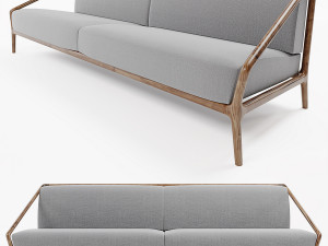 rive droite sofa ceccotti collezioni Model 3D